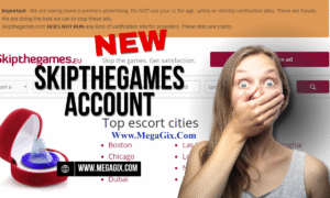 Female Skipthegames Verified Account